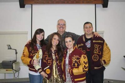 Jerry Pierce and his family.